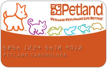Petland credit card.